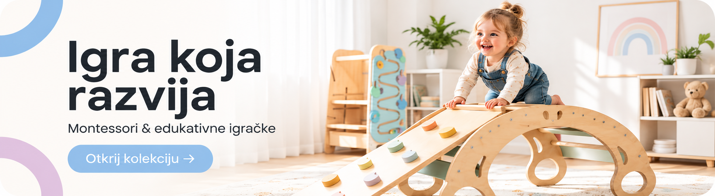 Montessori igračke - igra koja razvija