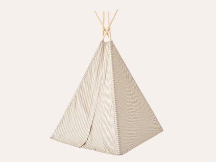 Prugasti dječji teepee