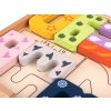 Vkládací puzzle dřevěné s čísly
