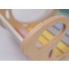 Drvena Montessori ljuljačka 5u1 pastel - detalj