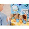Domecek activity board ve vesmiru s montessori a hracimi prvky