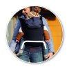 Ergonomska nosiljka MoMi COLLET plava