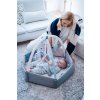 Podloga za igru za bebe – pastelne boje