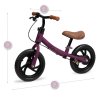 MoMi BREKI bicikl bez pedala s kočnicama - ljubičasti