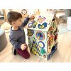 Svítící domeček activity board ZOO s LED osvětlením